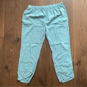 Light blue lightweight pants